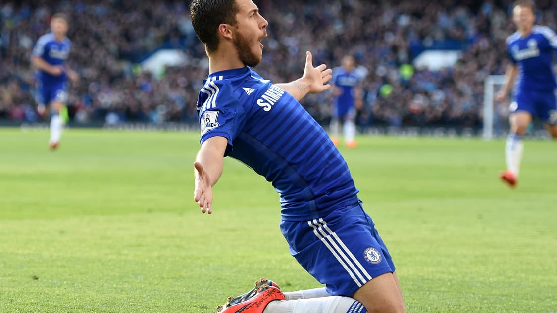 14-15 정품 첼시 아자르 홈 풀패치 유니폼 상품이미지9