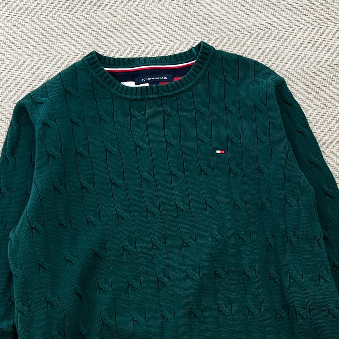 타미힐피거 꽈배기 니트 r3044 상품이미지3