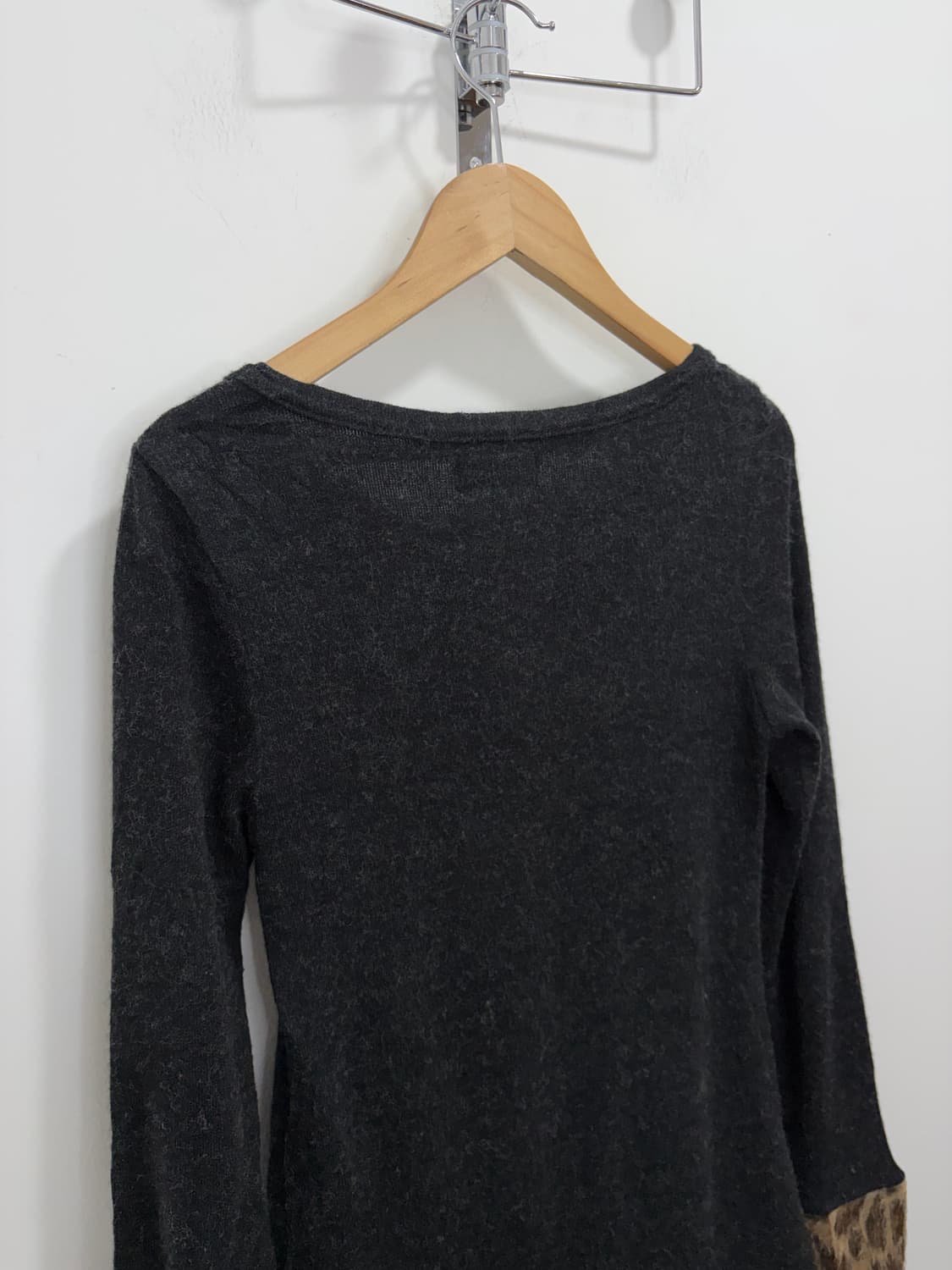 Millennia 호피 레오파드 갸루 니트 티셔츠 상품이미지10