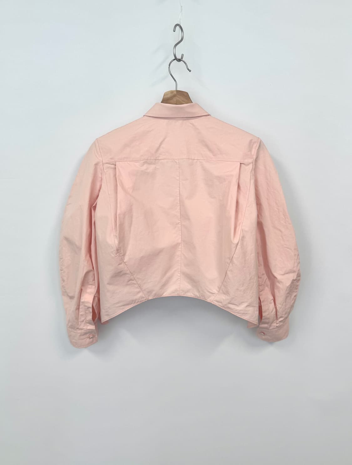 ALEXANDER MCQUEEN 알렉산더 맥퀸 벌룬소매 크롭 긴팔 셔츠 상품이미지2