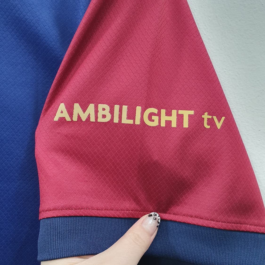 L 나이키 남성 FC바르셀로나 반팔 축구 유니폼 상품이미지6