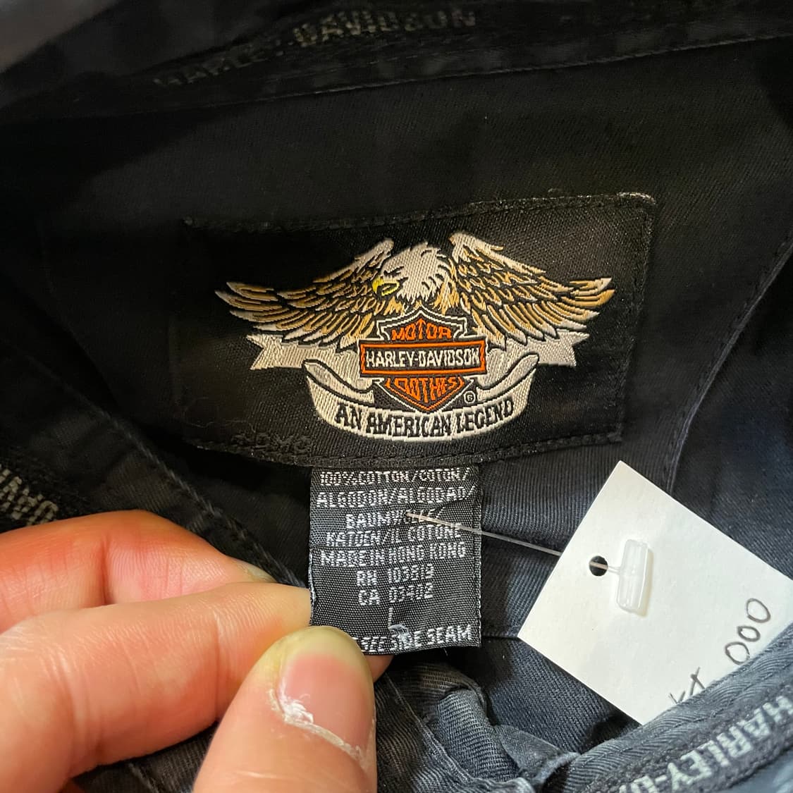 할리데이비슨 코튼 반팔셔츠 상품이미지6