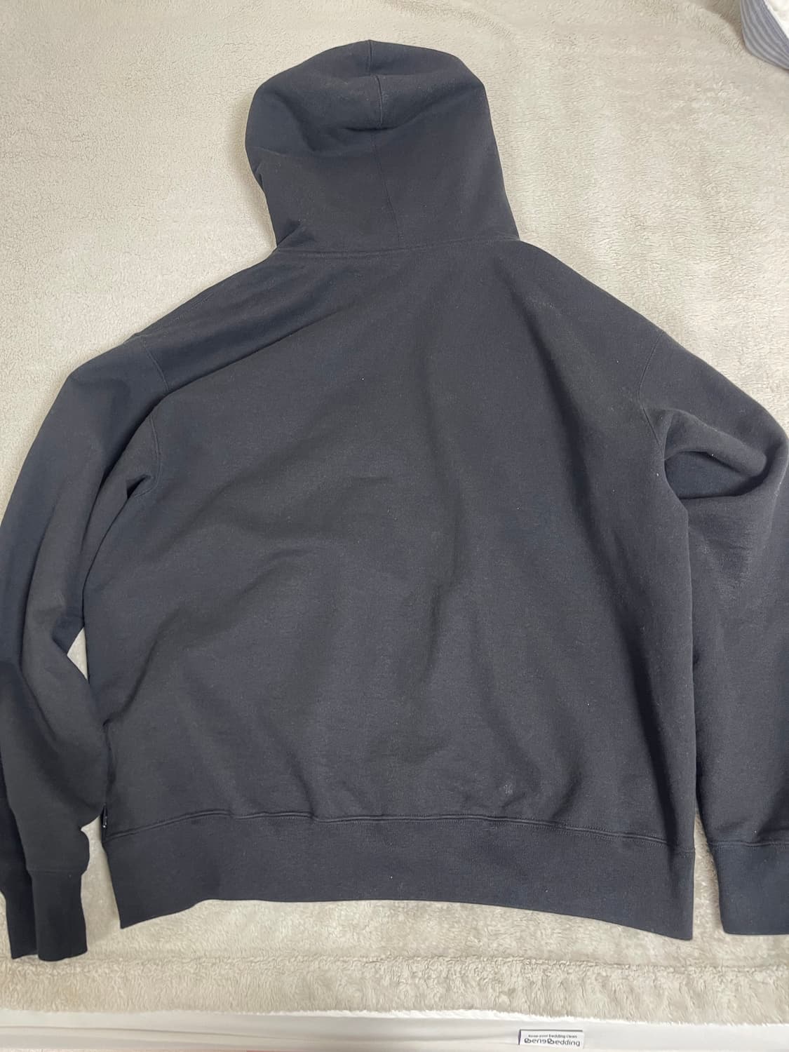 슈프림 s로고 후드집업 블랙 L 상품이미지2