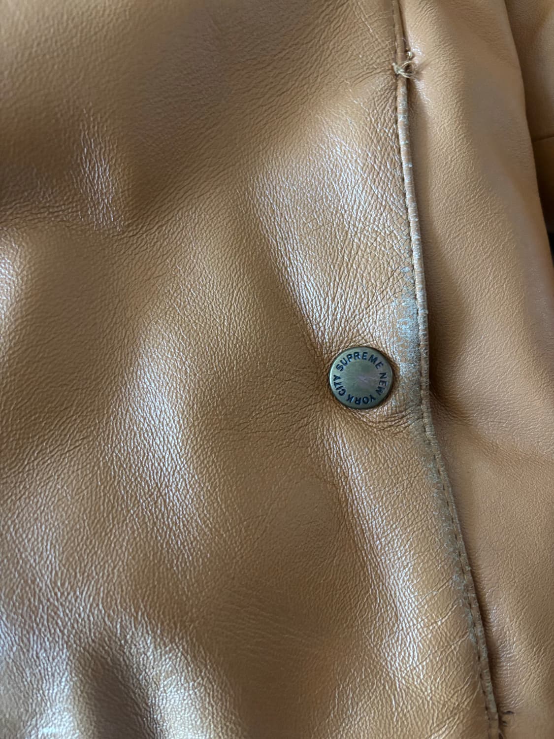 Supreme 레더 점퍼 상품이미지5
