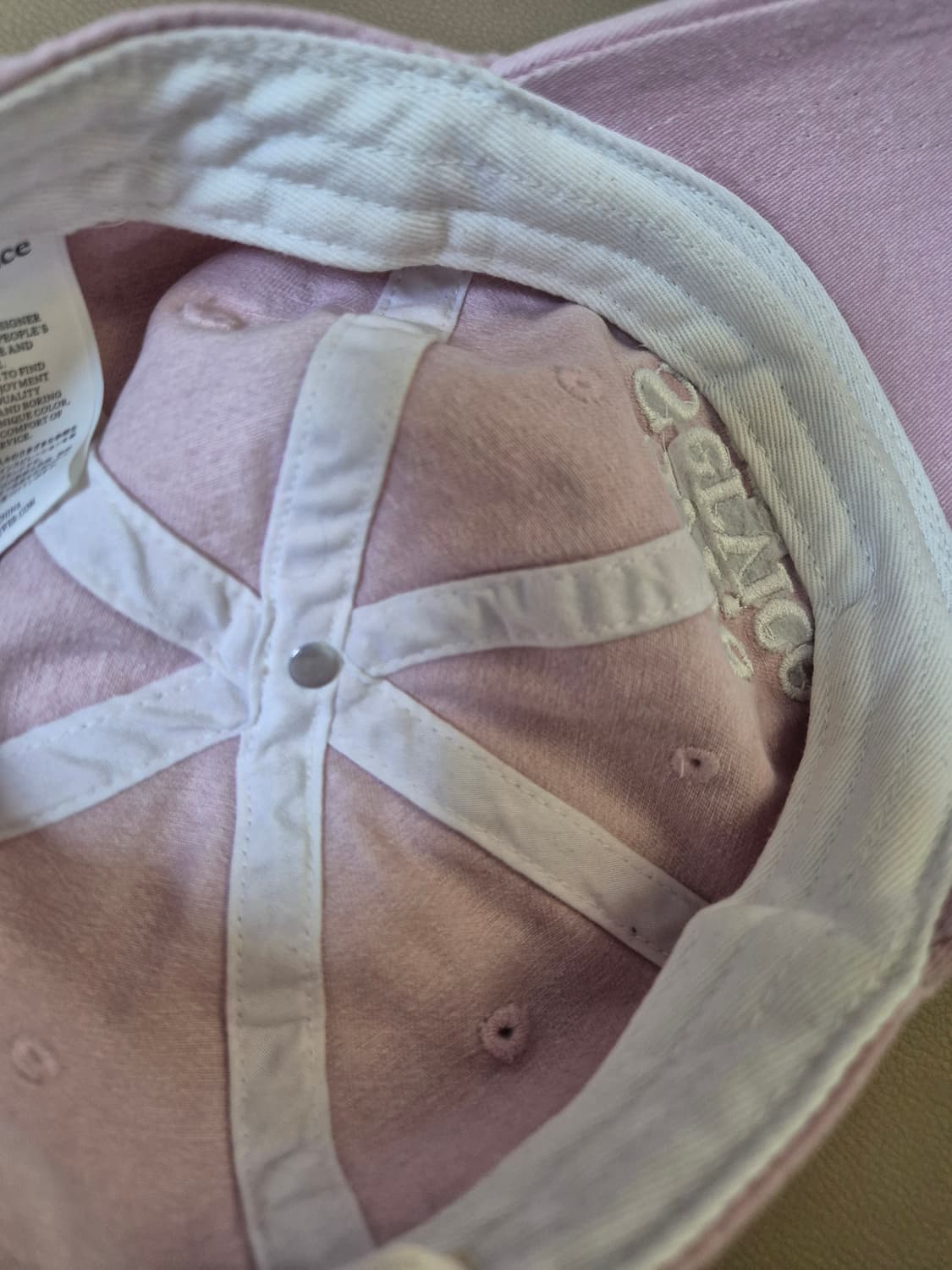 Type Service 타입서비스 핑크색 볼캡 상품이미지8