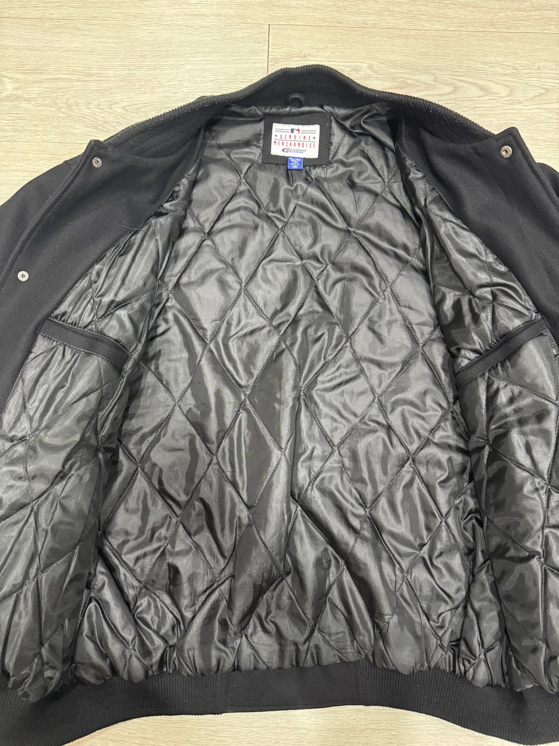 G-III 뉴욕 양키스 베이스볼 울 바시티 자켓 상품이미지3