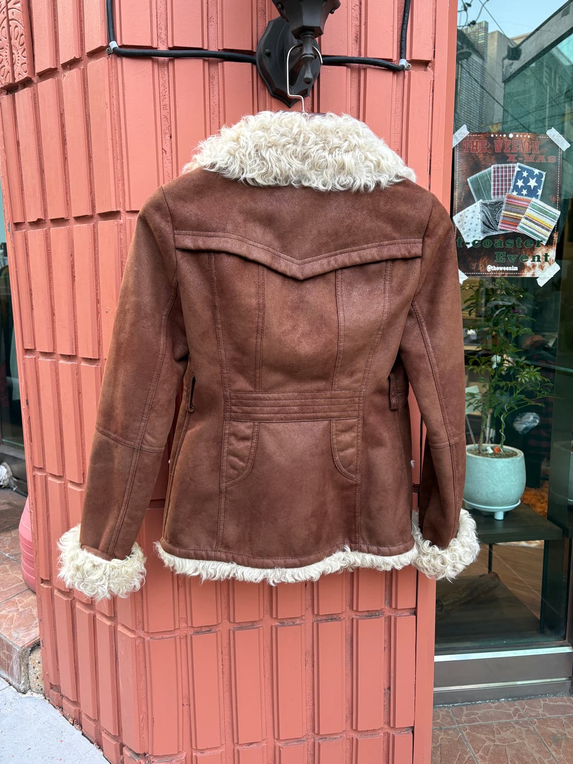 Vintage 양털 무스탕 상품이미지2