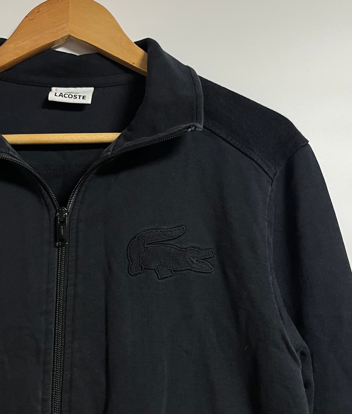 공용 라코스테 올검 빅로고 집업 자켓 점퍼 105 상품이미지4