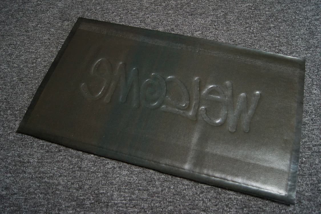 (중고) 스투시 웰컴 매트 블랙 상품이미지4