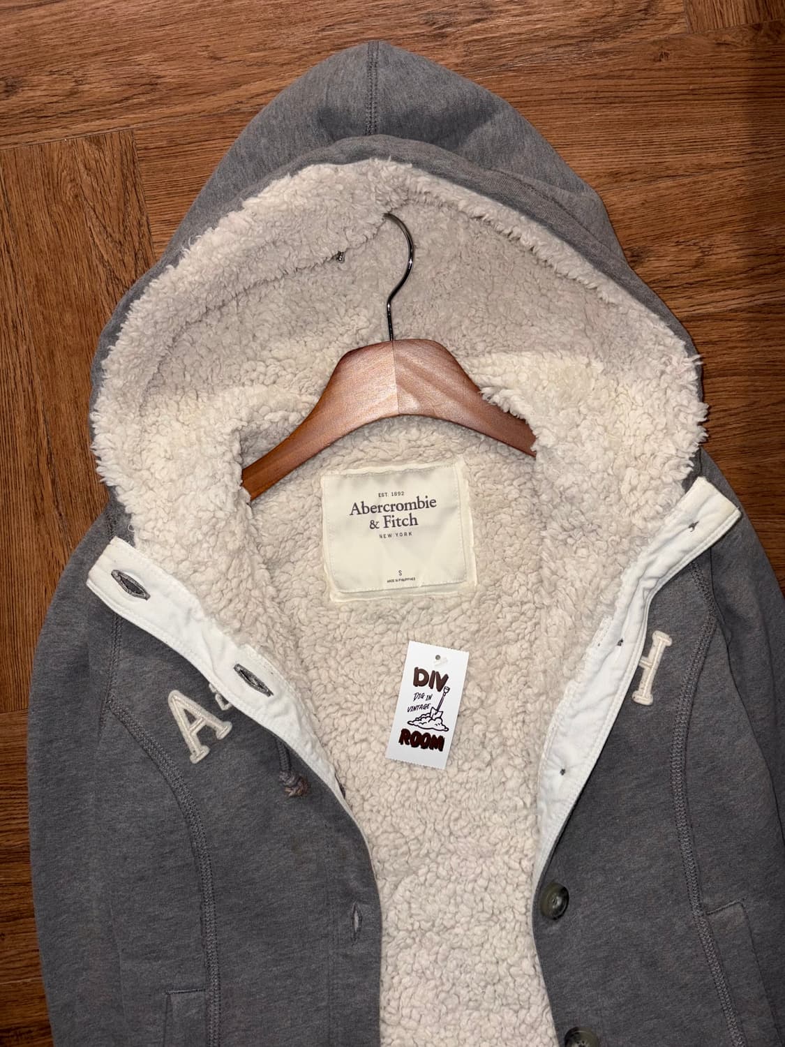 아베크롬비 버튼 후드 상품이미지6