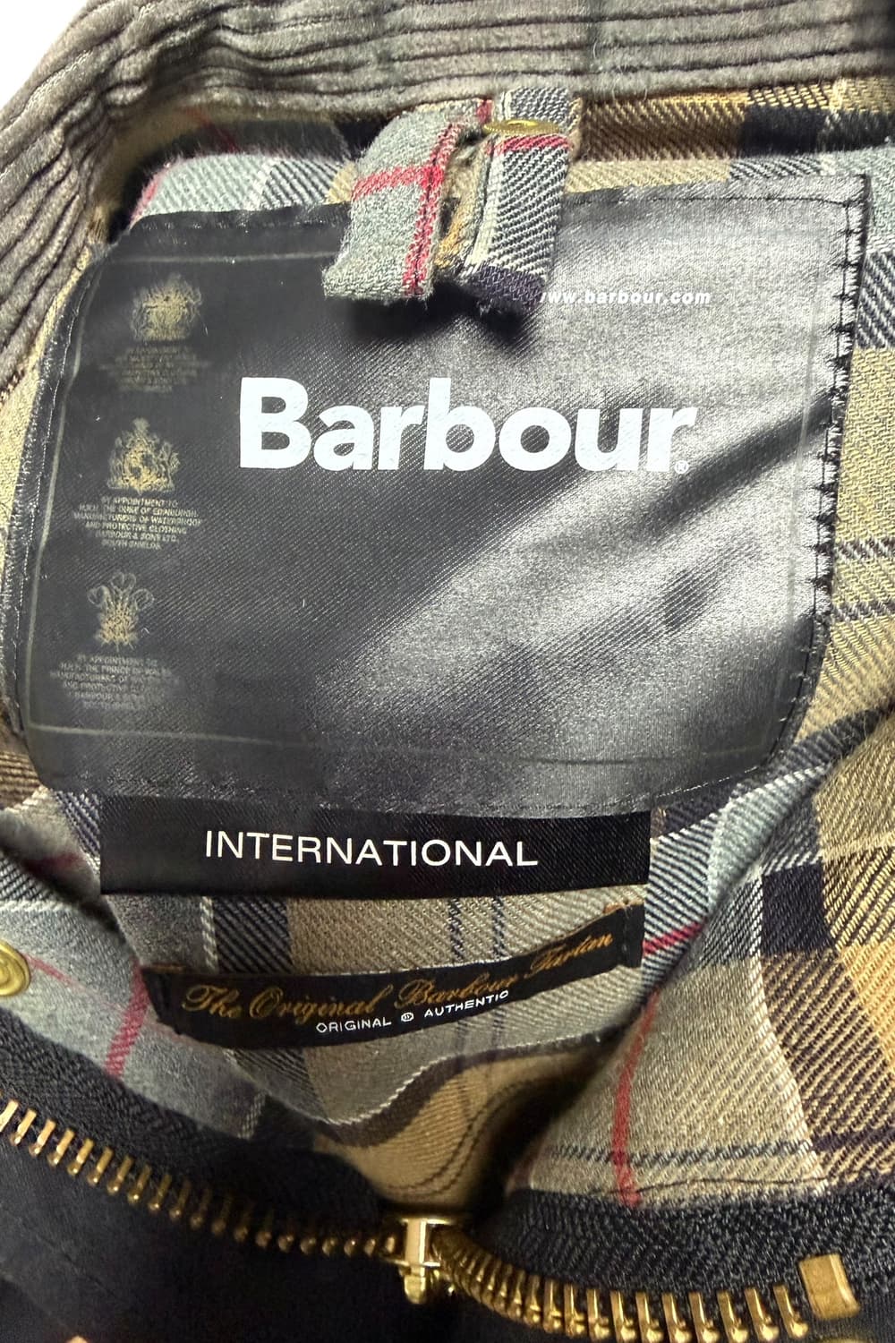 바버 인터네셔널 왁스 코팅 자켓 상품이미지7