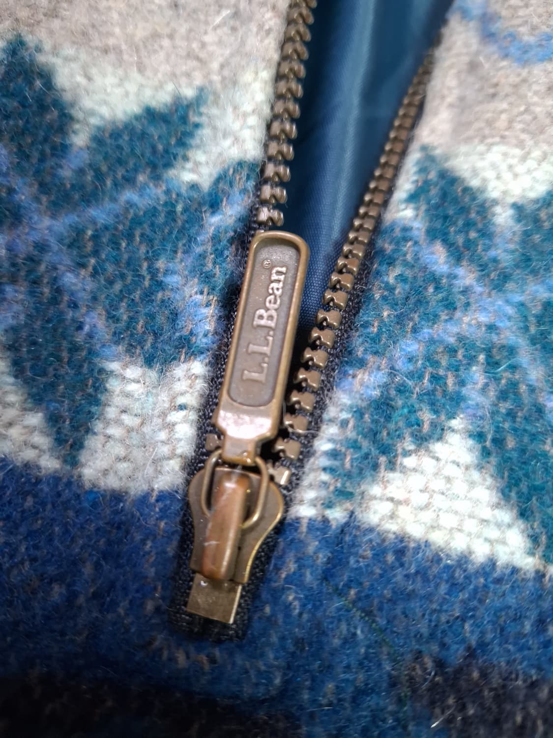 오리지날 90's 엘엘빈 노르딕 오버핏 후리스자켓 상품이미지6