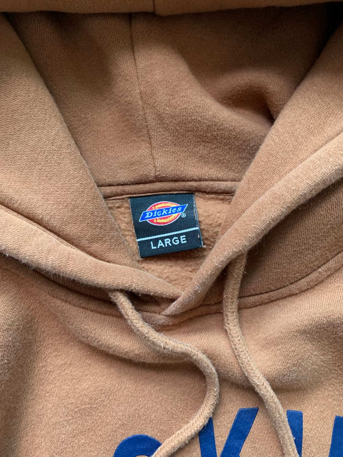 디키즈 중앙 프린팅 브라운 후드티 상품이미지7