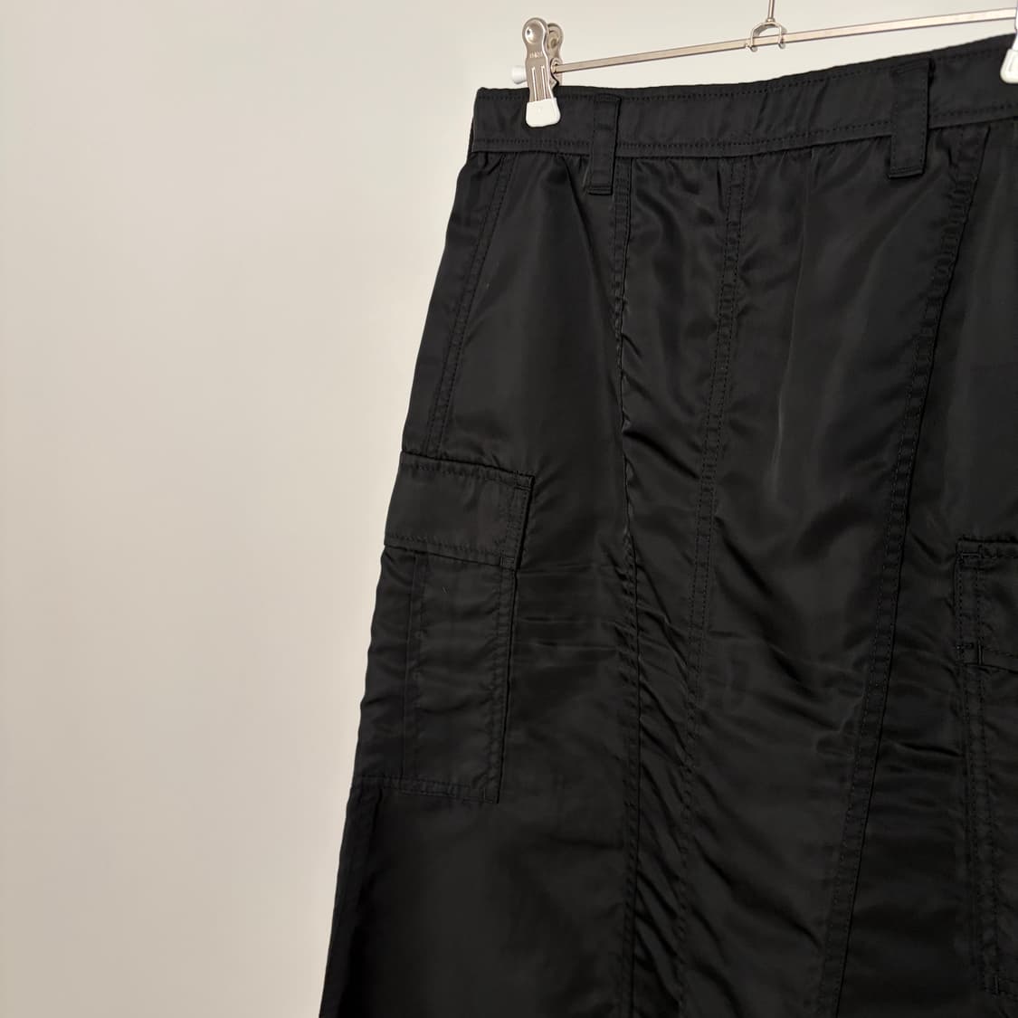 Nylon Cutting Line Cargo Skirt 상품이미지5