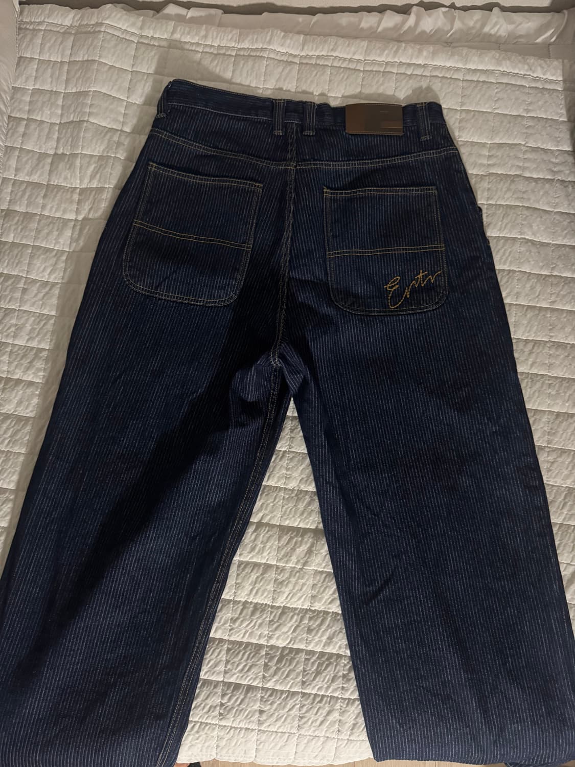 이알티알 스트라이프 데님 팬츠 상품이미지5