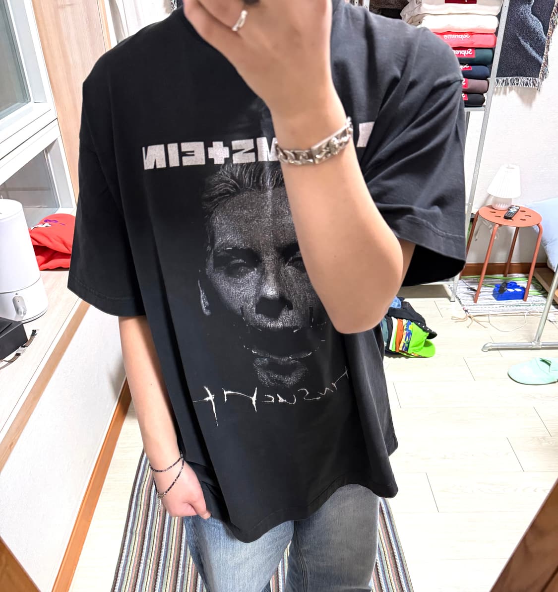 베트멍 람슈타인 반팔 티셔츠 상품이미지1