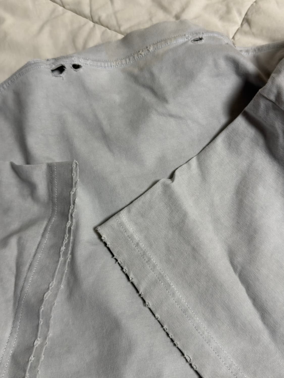 발렌시아가 메탈리카 디스 페인팅 티 size 1 상품이미지5