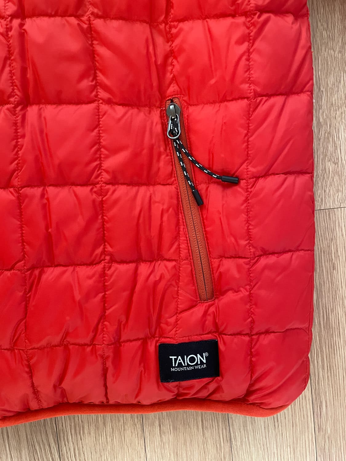 TAION 리버시블 후리스 패딩 상품이미지5