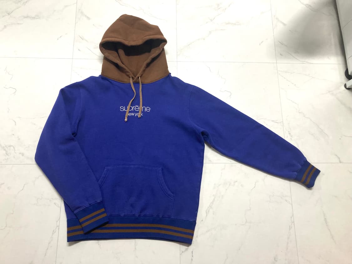 슈프림 15FW 클래식 로고 후디 후드티 100-105 상품이미지1