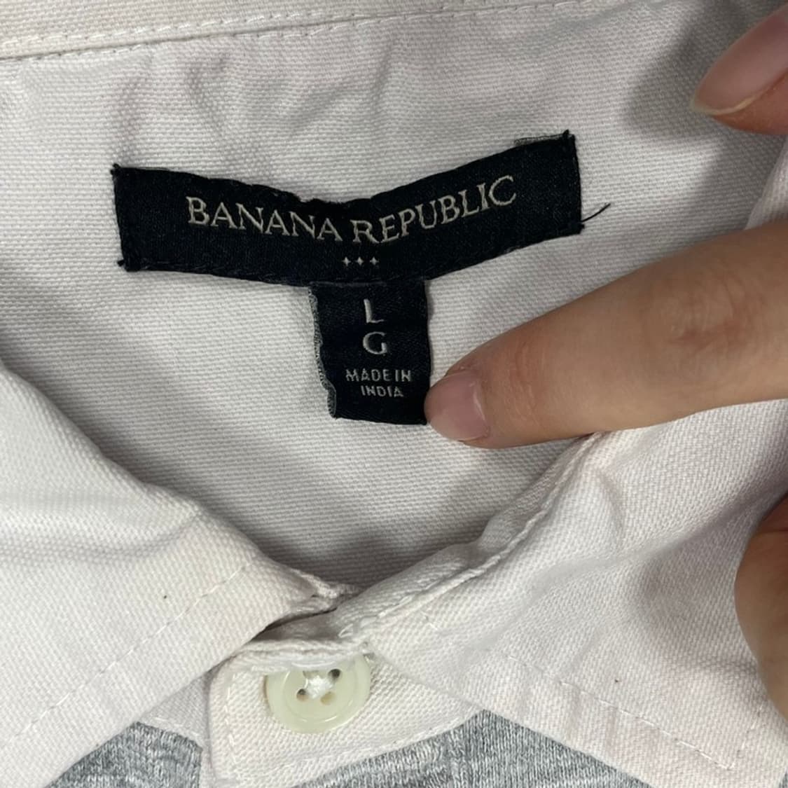 바나나 리퍼블릭 카라넥 롱슬리브 v0339 상품이미지5