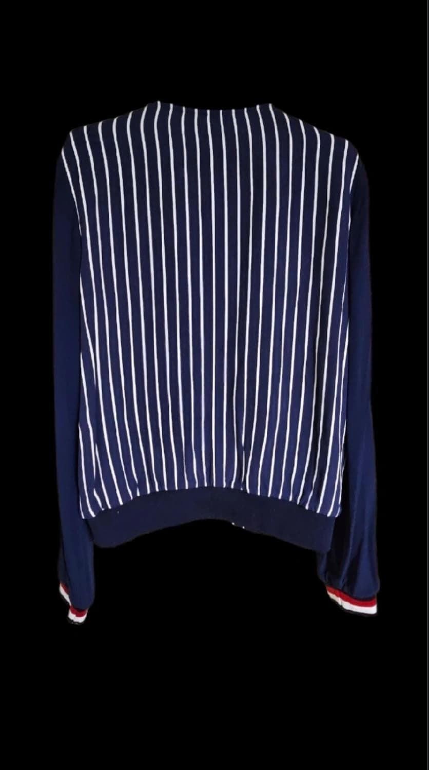 타미힐피거 스트라이프 봄버 자켓 55~66 / 거의새상품 / 간절기 상품이미지9