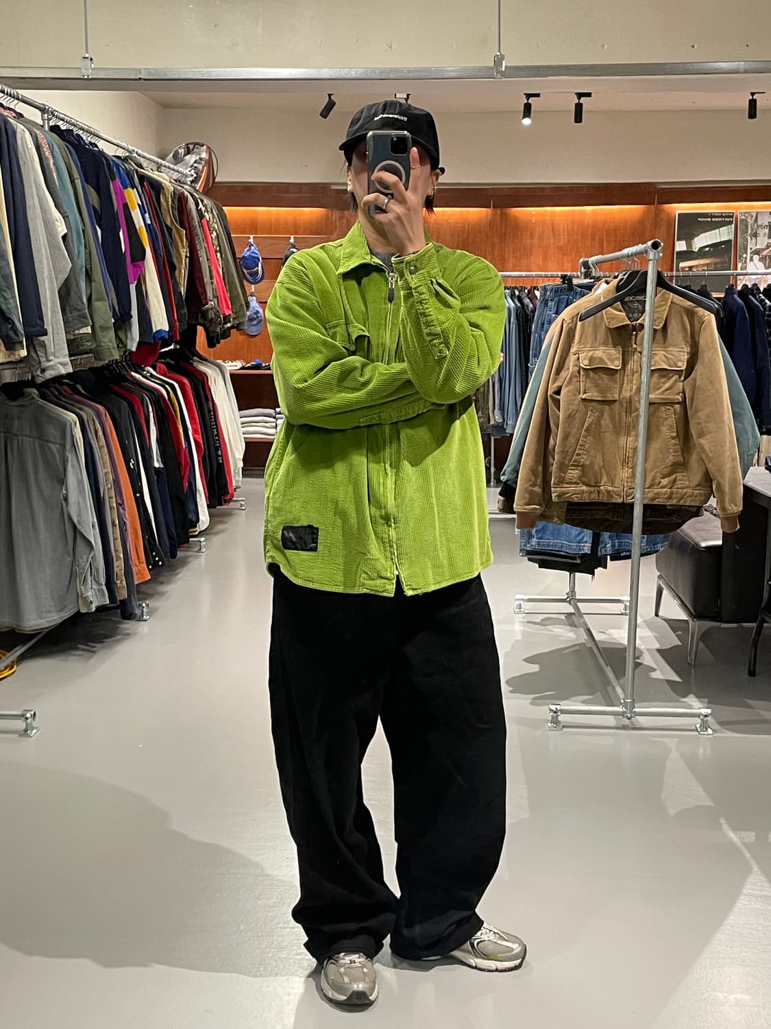 빈티지 코듀로이 셔츠 자켓 상품이미지2