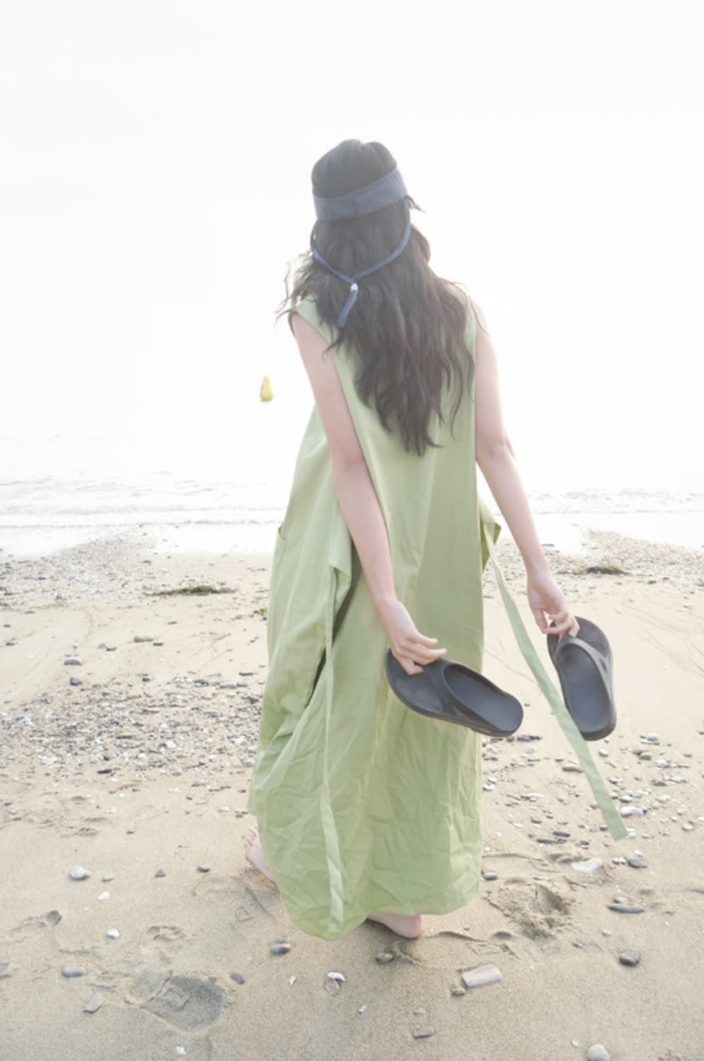 투웨이 에이프런 원피스 블랙 상품이미지2