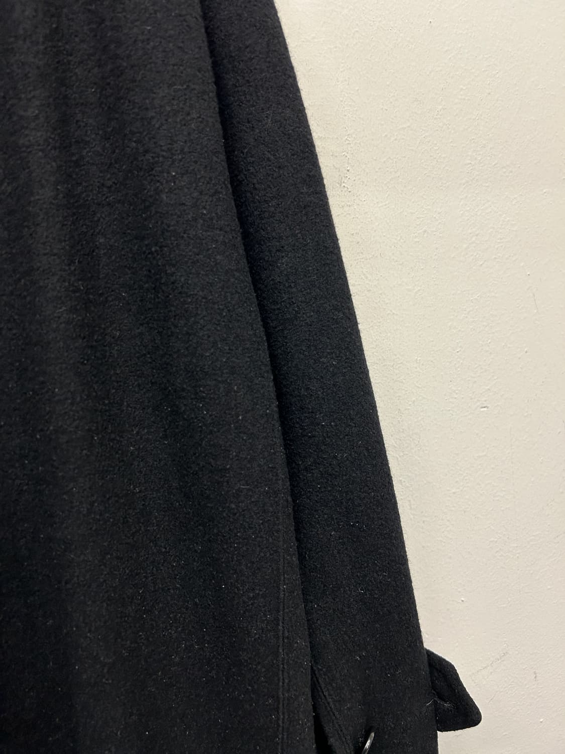 (JPN) 2008 zucca 블랙 울 후드 코트 상품이미지7