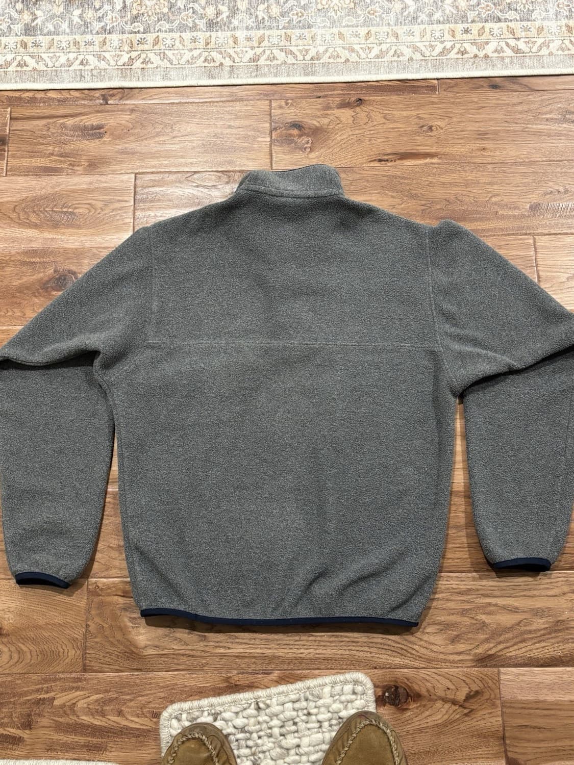 12FW 파타고니아 신칠라 스냅-T 플리스 그레이 네이비 상품이미지5