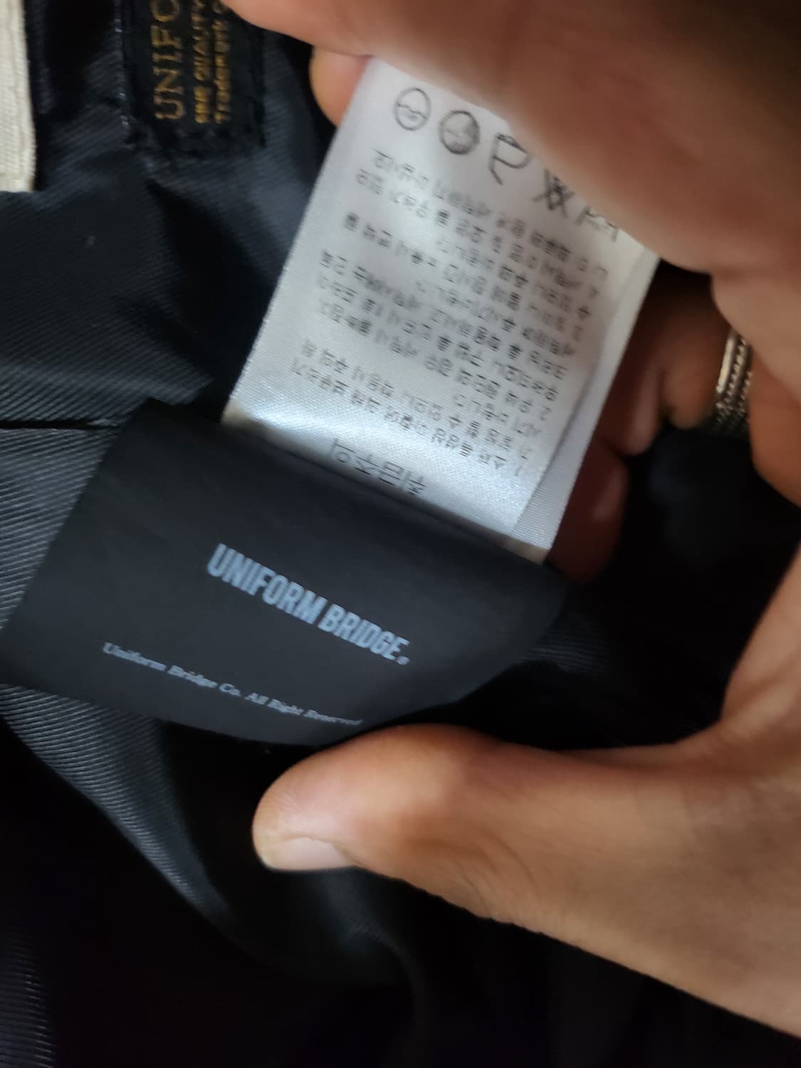 유니폼브릿지 올리브 블루종 M사이즈 상품이미지8