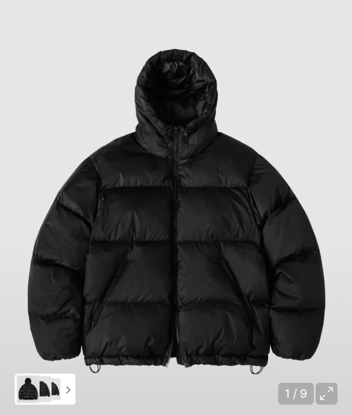 애습 구스다운 푸퍼 패딩 S 상품이미지1