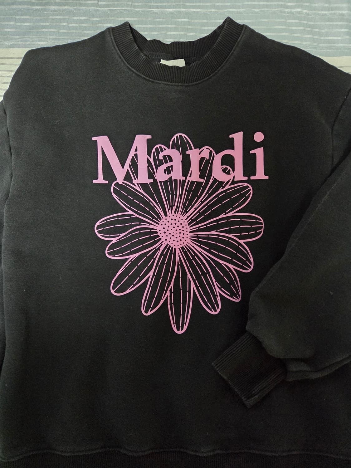 마르디 블랙핑크 맨투맨 상품이미지2
