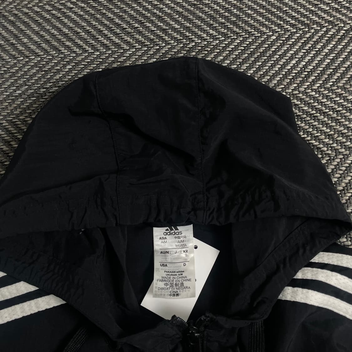 아디다스 신형 박시핏 빅로고 바람막이o 3601 상품이미지5