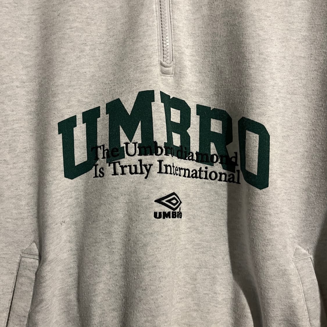 엄브로 반집업 맨투맨 상품이미지2