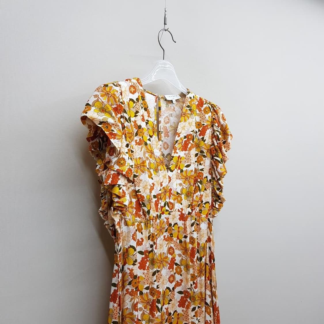 산드로 플로럴 프린트 원피스 34사이즈 상품이미지4
