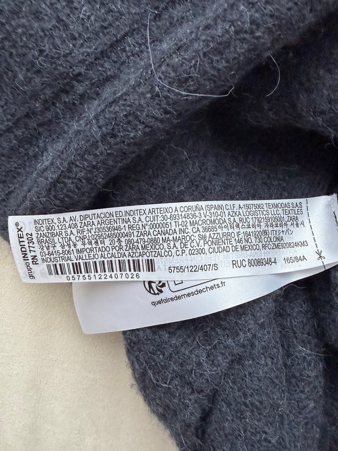 Zara Wool Alpaca Blend Sash Sweater - S 상품이미지3