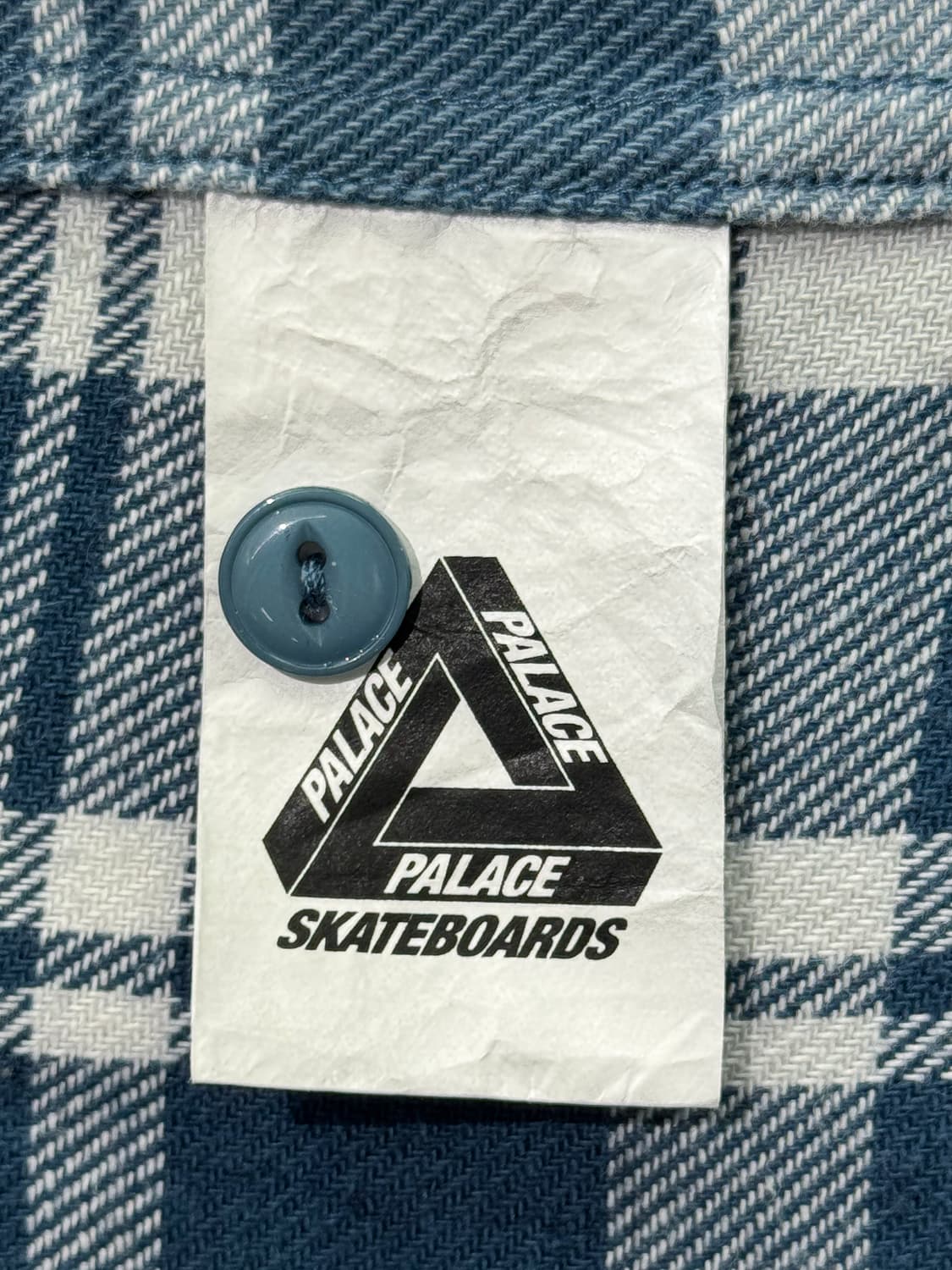 팔라스 체크 셔츠 네이비 상품이미지5