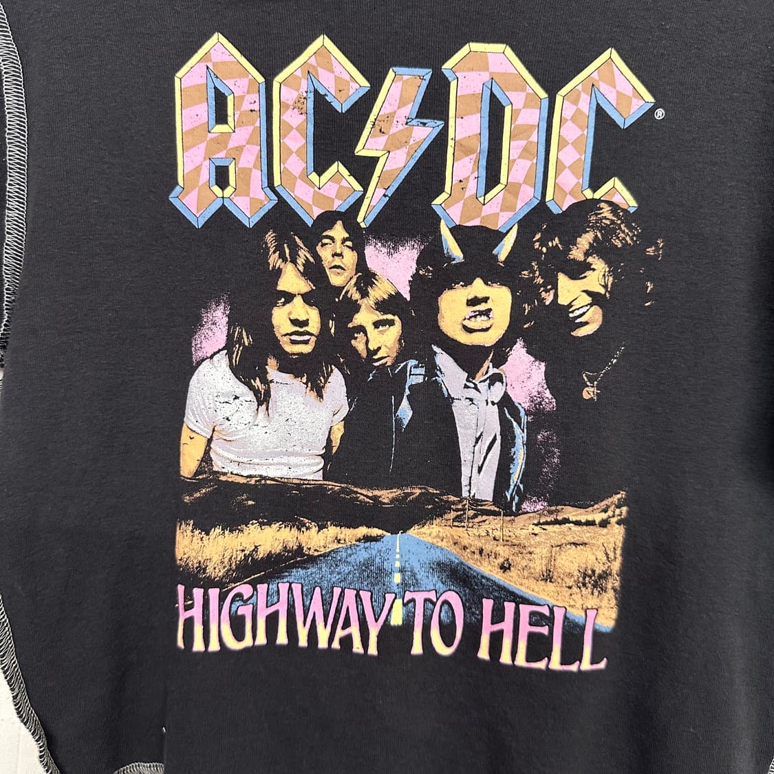 ACDC 오피셜 크롭티 상품이미지4