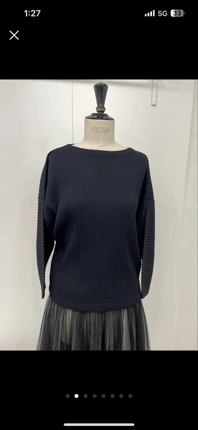 2024 이세이미야케미 플리츠 롱슬리브 탑 /플리츠플리즈 상품이미지2