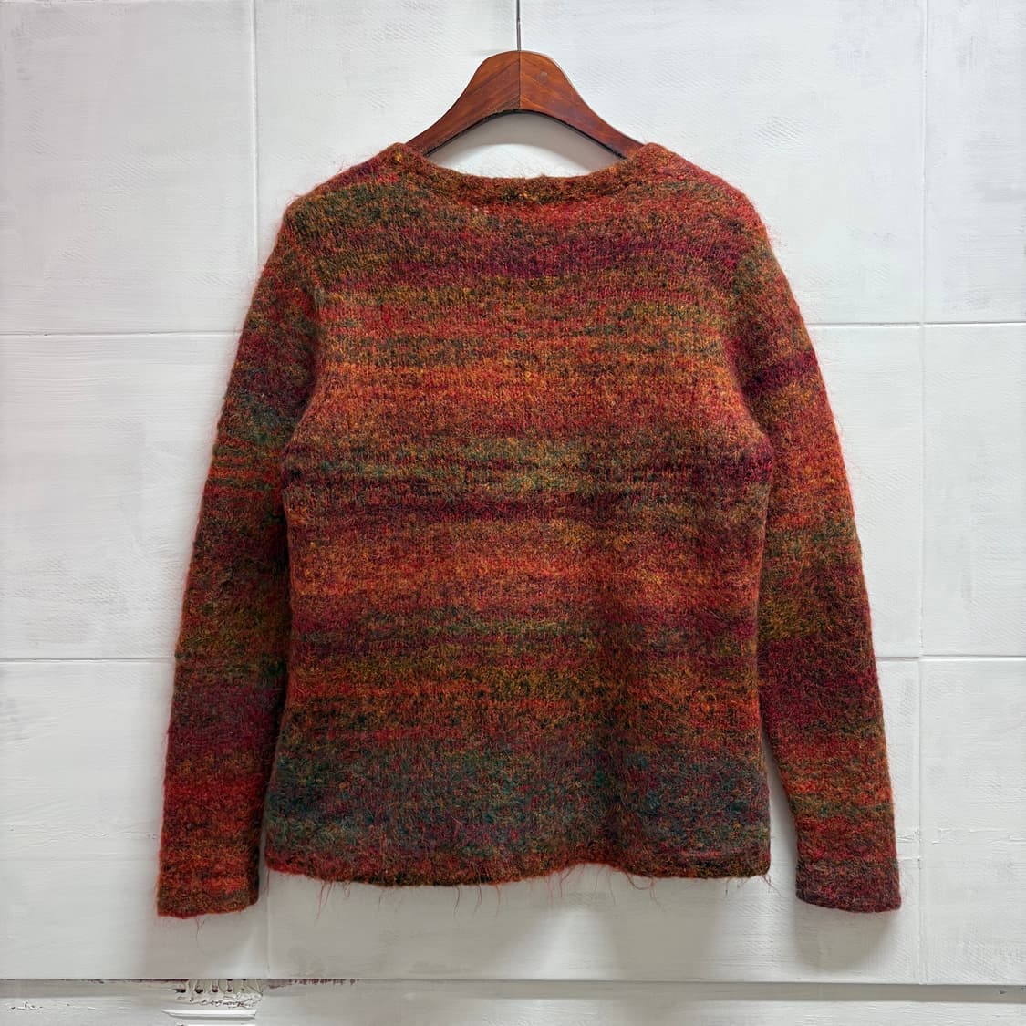 모헤어 울 페어리 히피 그런지 니트 (JPN) 상품이미지5