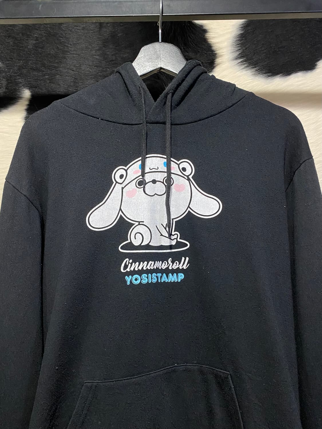 Sanrio 시나모롤 프린팅 후드티 상품이미지3