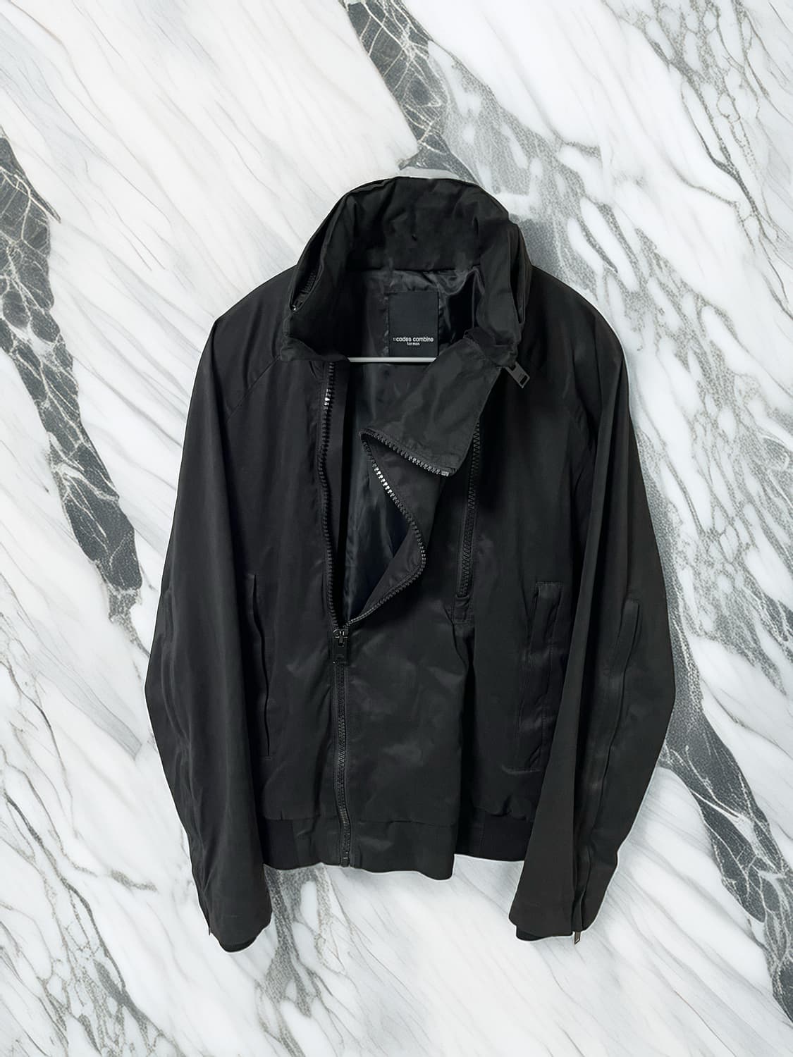 Codes combine 더블 사선 지퍼 자켓 상품이미지2