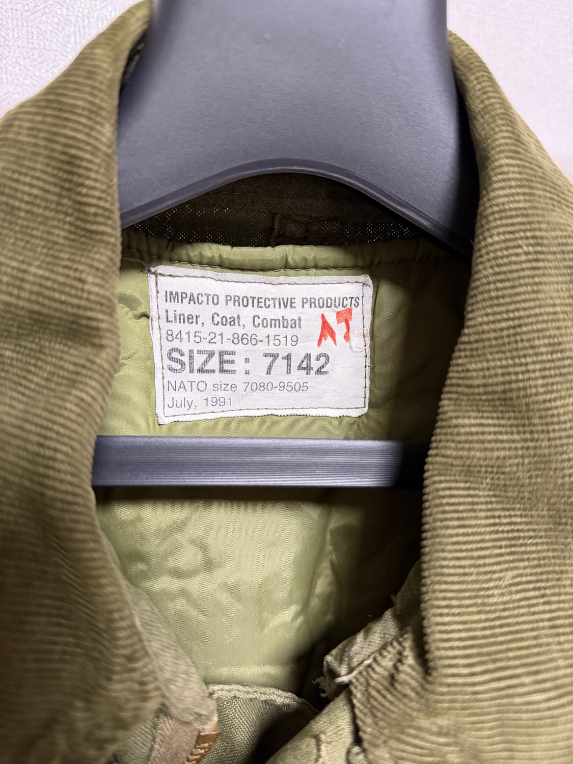 70s 캐나다군 mk2 필드자켓 (내피포함) 상품이미지3