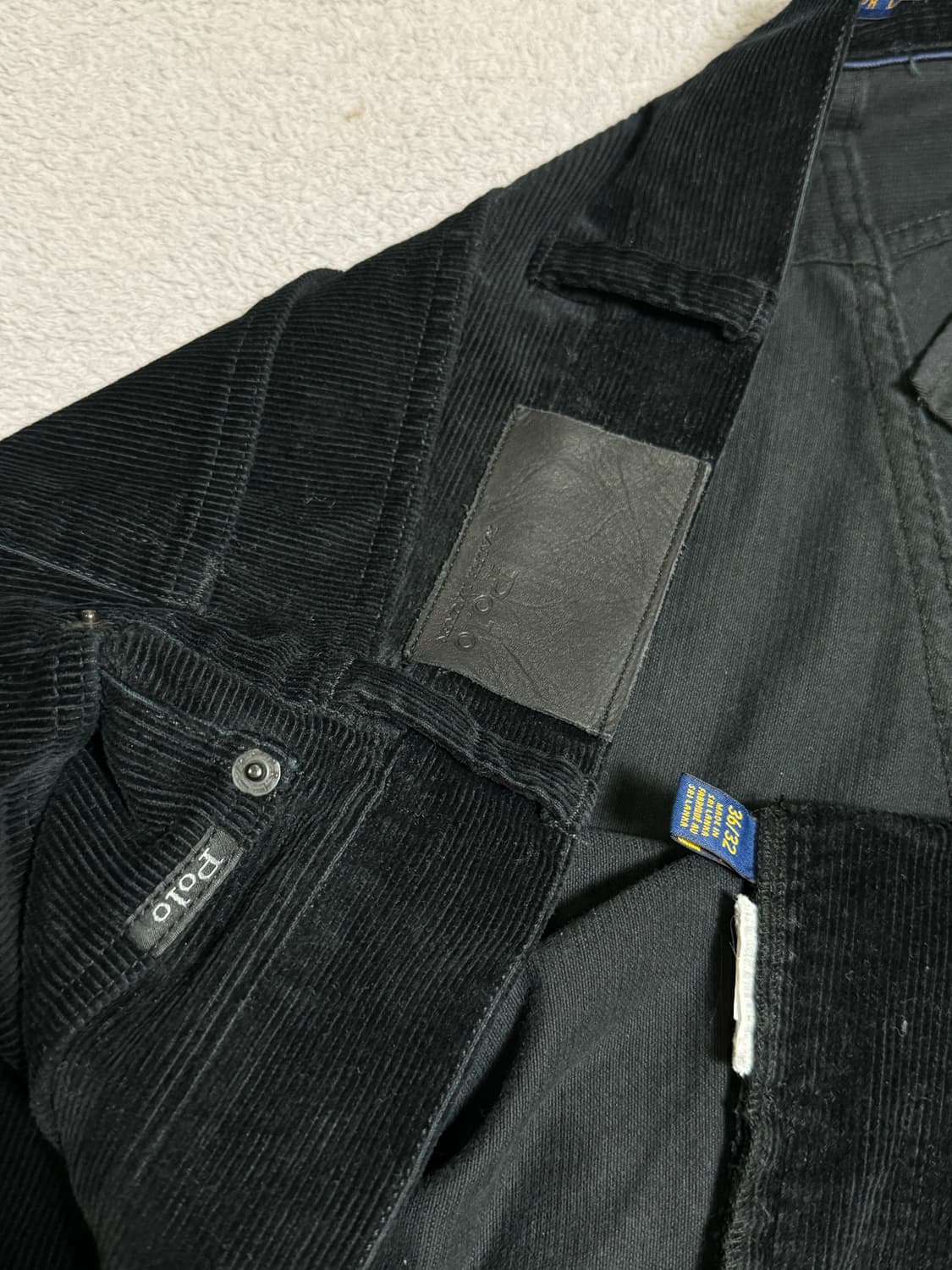 [36] polo 폴로 코듀로이 스트레치 슬림 스트라이트 핏 팬츠 상품이미지4