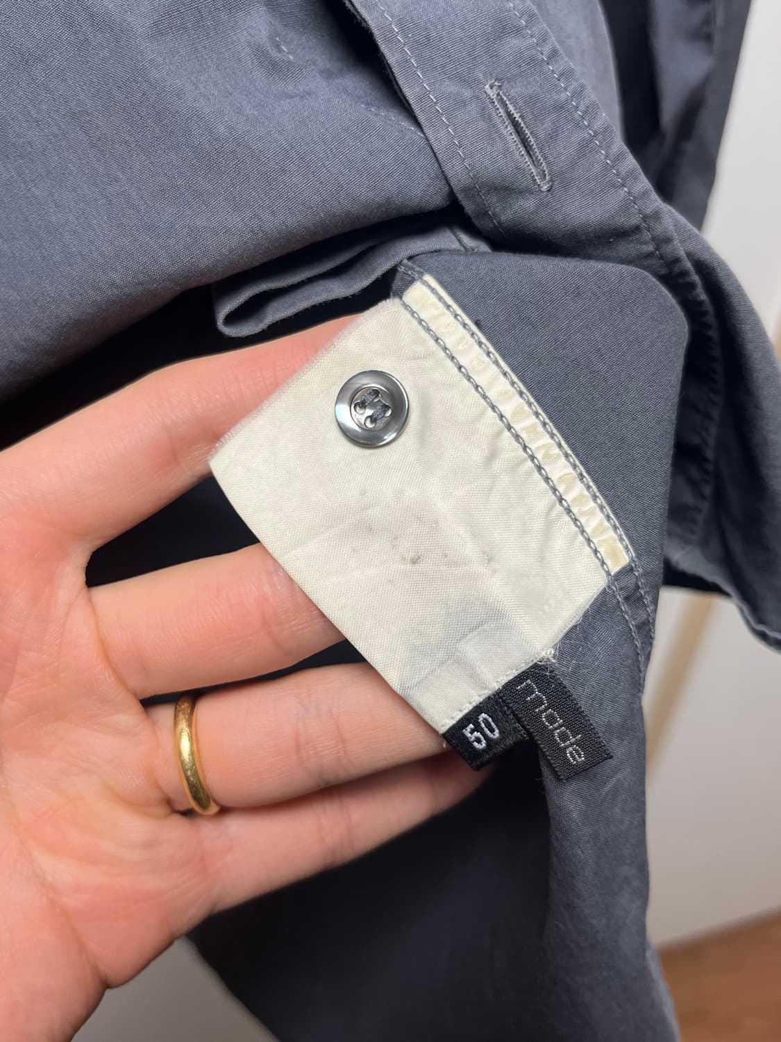 캐롤 크리스찬 포엘 히든버튼 셔츠 상품이미지9