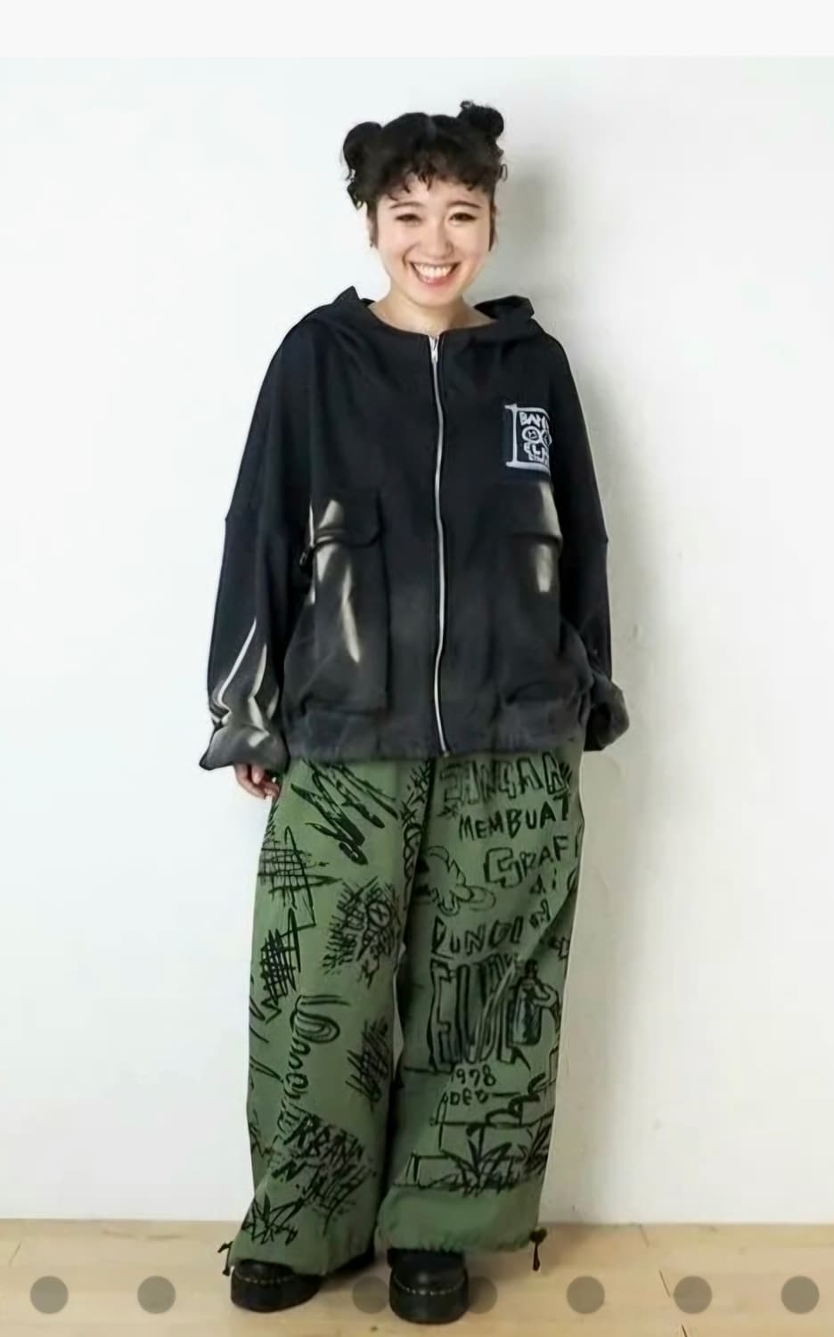 EL RODEO 그래픽 팬츠 상품이미지2