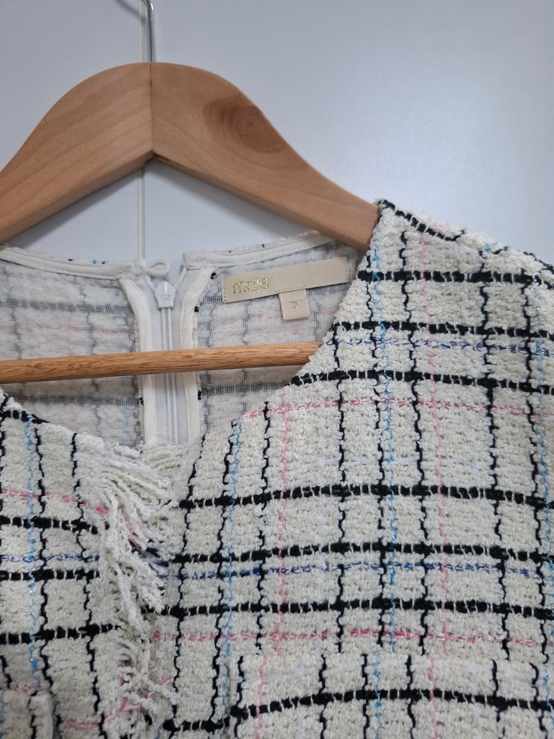 마쥬 트위드 미니 원피스 2 상품이미지3