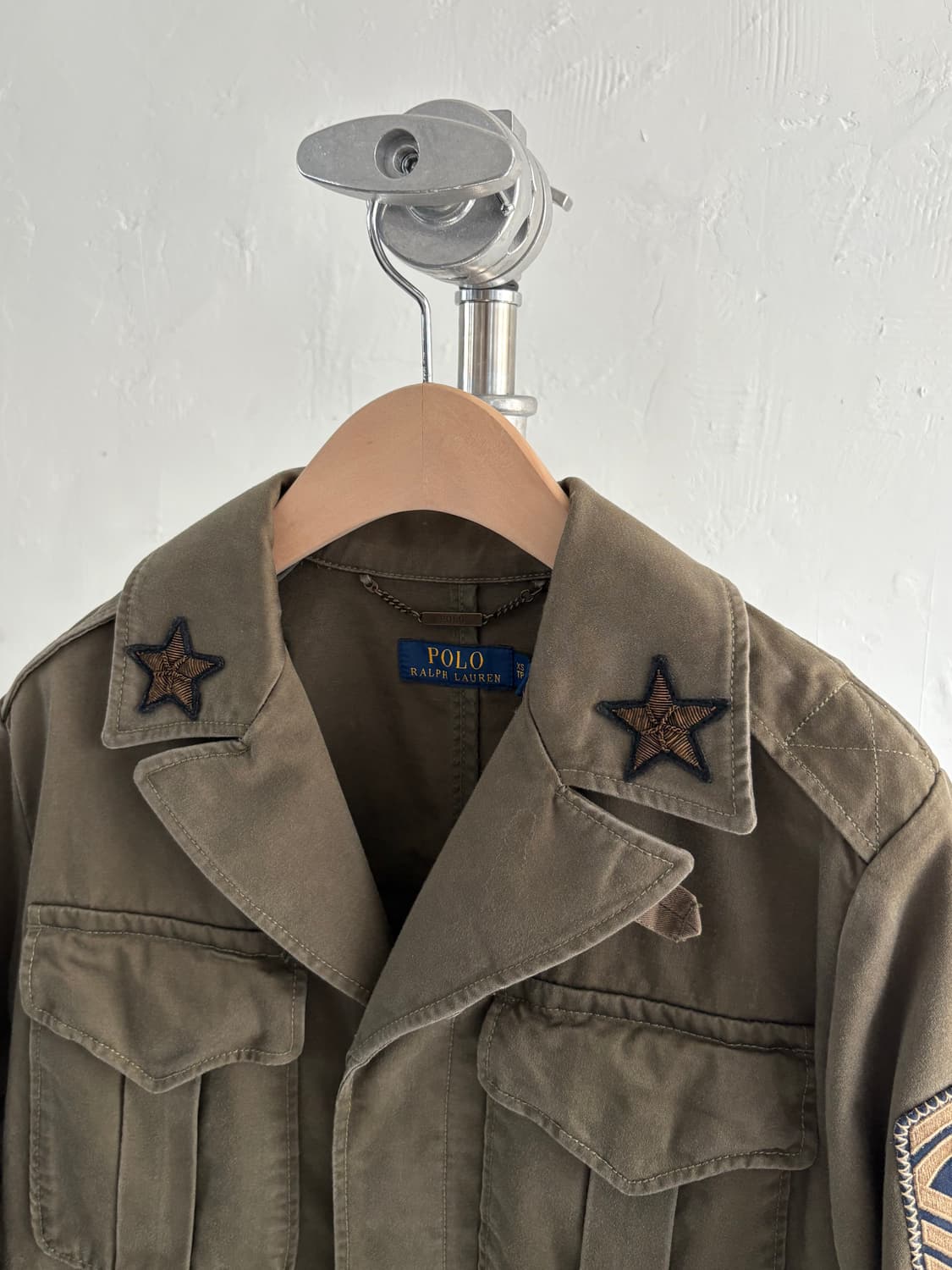 Polo 폴로 랄프로렌 신형라벨 밀리터리 아이크 숏 자켓   상품이미지3