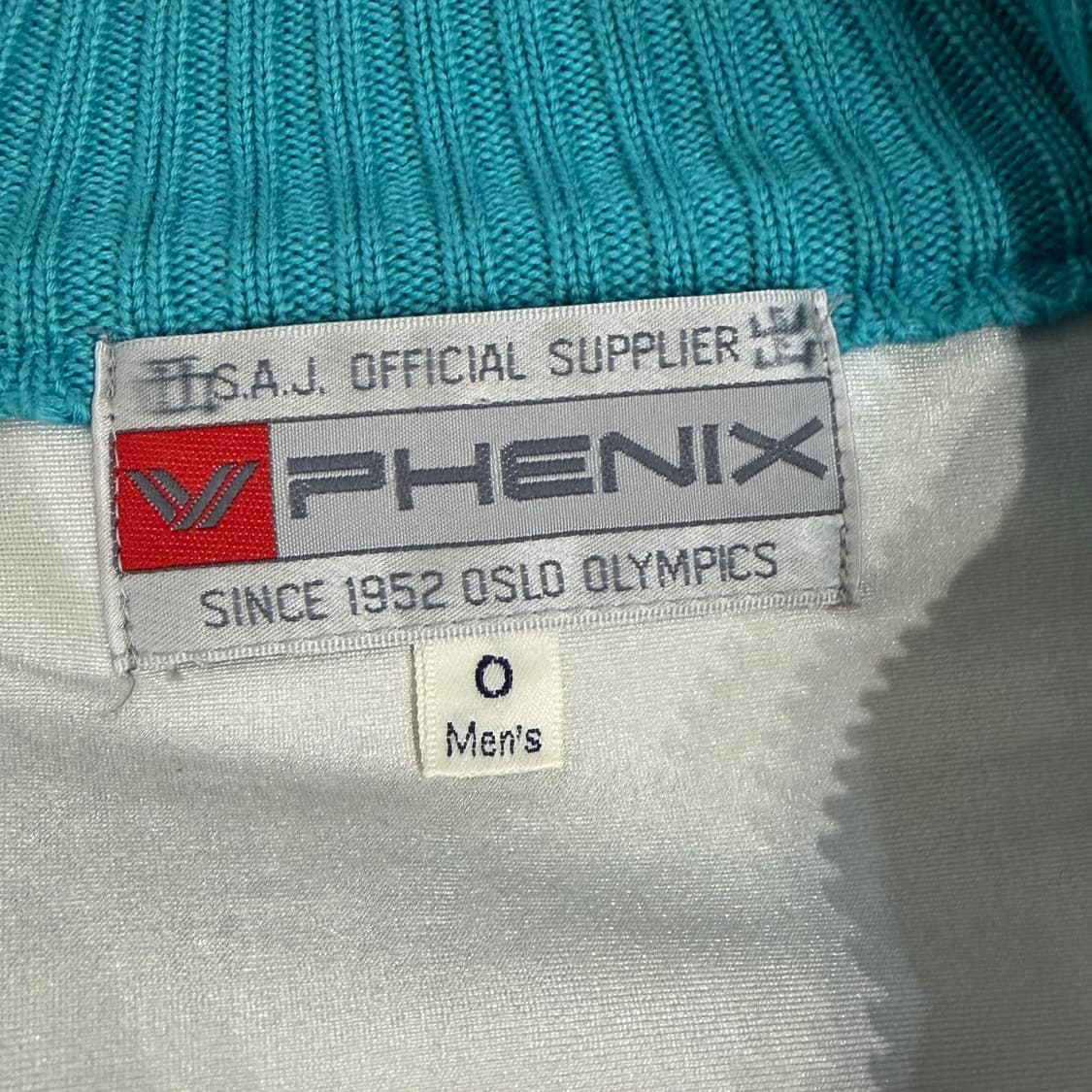 [M] PHENIX 1952 오슬로 올림픽 하프집업 니트  상품이미지5