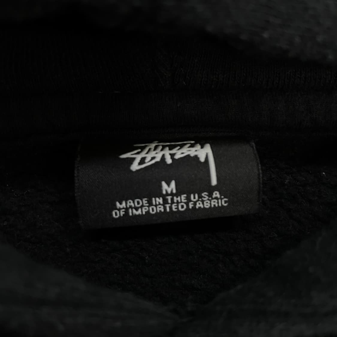 스투시 Stussy 월드투어 후드티 블랙 상품이미지5